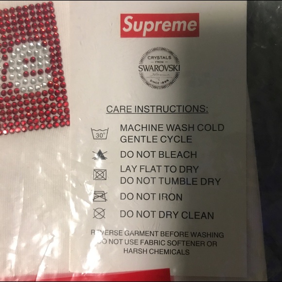 Supreme x Swarovski tee - Picture 5 of 5